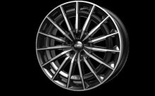 Alu disk CMS C38 8.5x19, 5x112, 66.5, ET35,5 Diamond Black Gloss