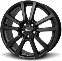 Alu disk Brock RC25 8x18, 5x112, 66.6, ET38 Schwarz Klar Matt (SKM)