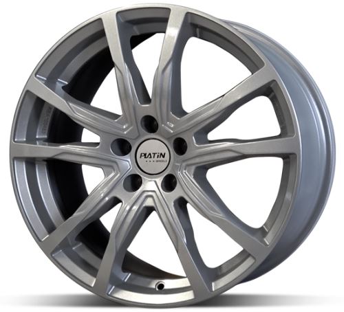 Alu disk Platin P124 Silver 8x18 5x112 ET30 stříbrný lesklý