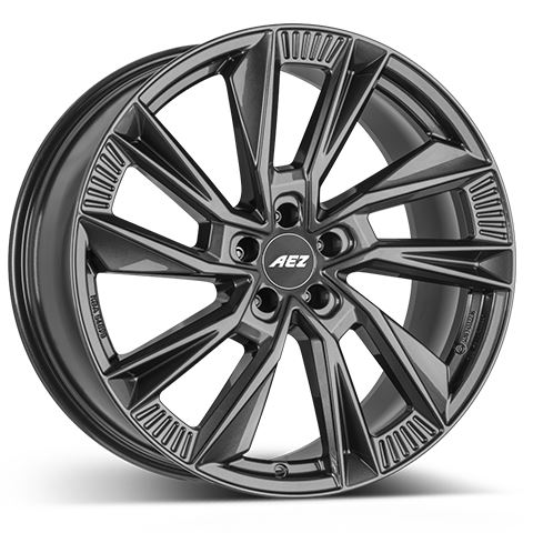 Alu disk AEZ Havanna grey 10.5x21, 5x112, 66.6, ET67 Gunmetal