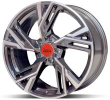 Alu disk MAM RS5 PFP 8x18 5x112 ET30 titanový leštěný