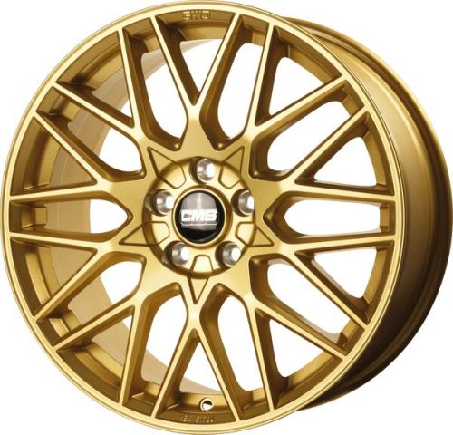 Alu disk CMS C25 7x17, 4x100, 67.2, ET50 Complete GOLD Gloss