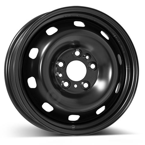 Ocelový disk ALCAR STAHLRAD 6x16, 5x118, 71, ET68, Black - DEMO