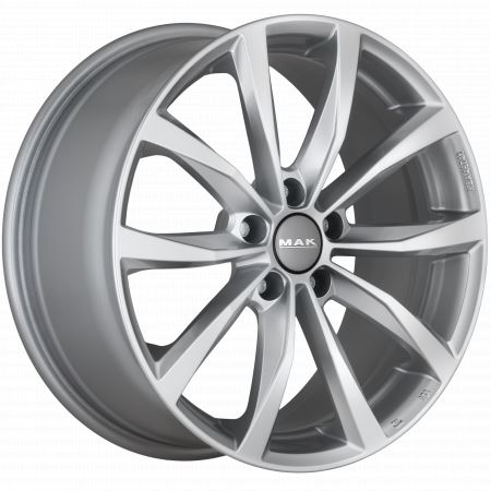 Alu disk MAK WOLF 7.5x17, 5x114.3, 60.1, ET40 SILVER