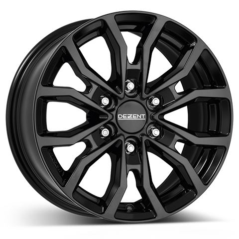 Alu disk DEZENT KC black 7.5x17, 6x139,7, 93.1, ET55 Black