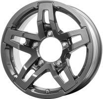 Alu disk Brock RC33X 5.5x15, 5x139,7, 108.3, ET5 Titan Metallic ( TM)