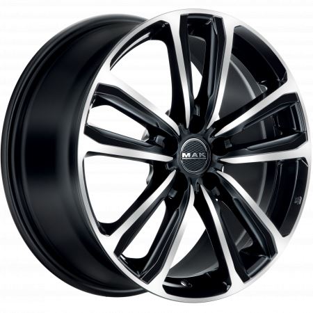 Alu disk MAK MAGMA 6x15, 4x100, 60.1, ET31 BLACK MIRROR