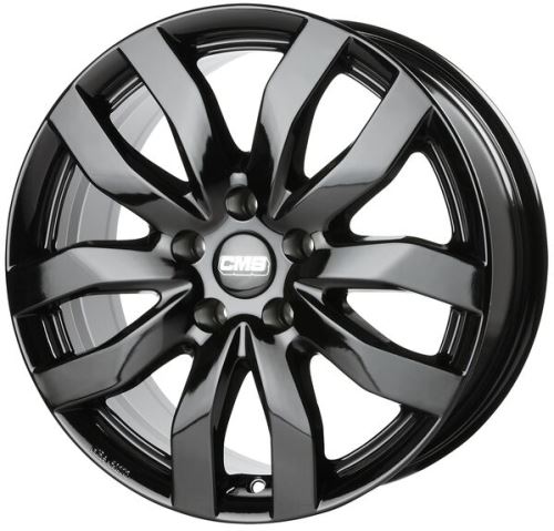 Alu disk CMS C22 6x15, 4x100, 67.2, ET40 Complete Black Gloss
