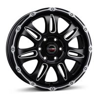 Alu disk Borbet CW8 8x18, 5x114,3, 66.1, ET38 black rim window polished matt Alu disk Borbet CW8 8x18, 5x114,3, 66.1, ET38 black rim window polished matt