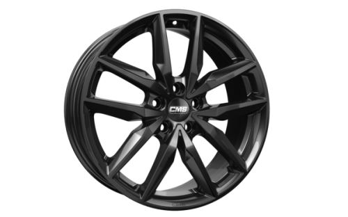 Alu disk CMS C28 7.5x18, 5x112, 66.5, ET48 Complete Black Gloss