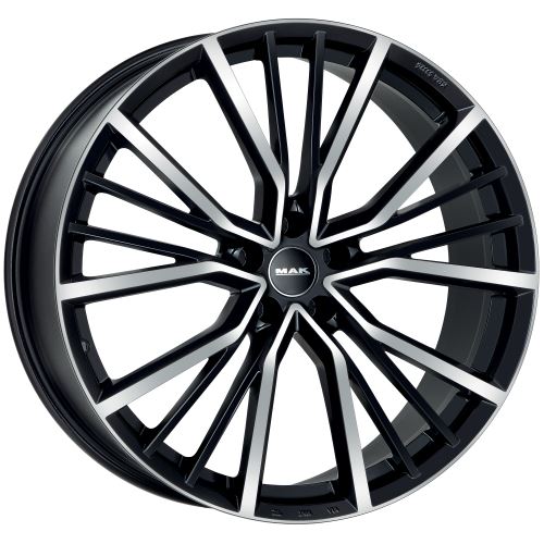 Alu disk MAK UNION 8x18, 5x112, 66.45, ET43 BLACK MIRROR