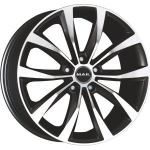 Alu disk MAK WOLF 8x18, 5x112, 57.1, ET41 BLACK MIRROR