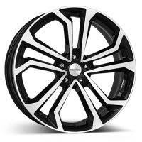 Alu disk DEZENT TA dark 8x20, 5x108, 63.4, ET52.5 Black/polished