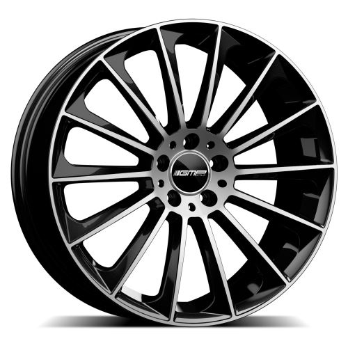 Alu disk GMP Stellar 11x22, 5x112, 66.6, ET40 Black Diamond