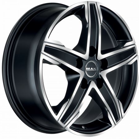 Alu disk MAK KING5 6.5x16, 5x118, 71.1, ET55 ICE BLACK