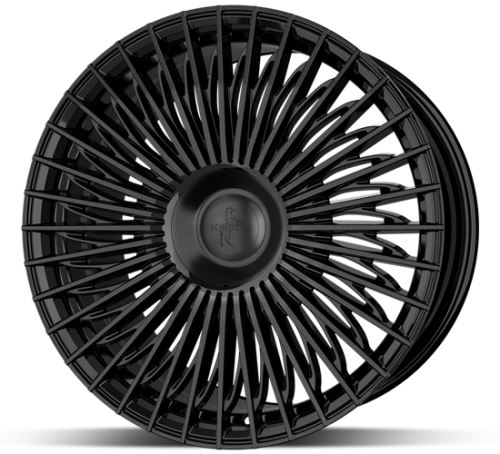 Alu disk Keskin KT X1 BP 8,5x19 5x112 ET45 černý lesklý