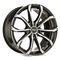 Alu disk MSW OFF-ROAD &amp; VAN MSW 48 VAN 7x16, 5x108, 65.1, ET46 GLOSS BLACK FULL POLISHED