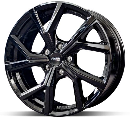 Alu disk Platin P115 FullBlack 7,5x18 5x112 ET51 černý lesklý