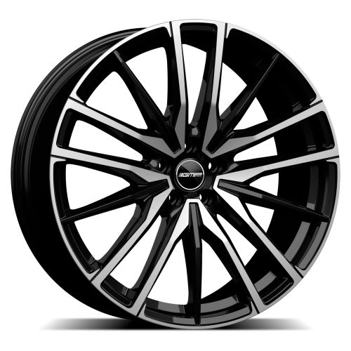 Alu disk GMP Sparta 9x21, 5x112, 66.6, ET35 Black Diamond