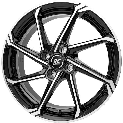 Alu disk Brock RC36 6.5x16, 4x108, 65.1, ET32 Schwarz Glanz Voll-Poliert (SGVP)