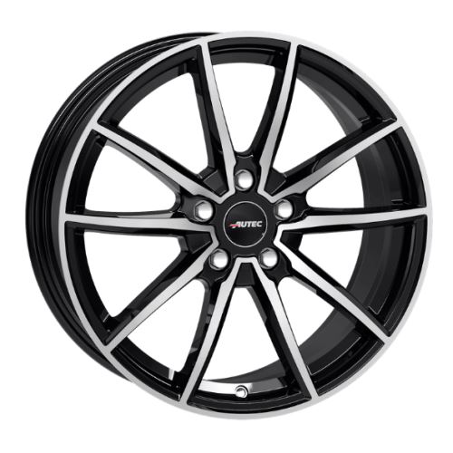 Alu disk AUTEC Skara 7.5x18, 5x112, 66.5, ET49 Black polished