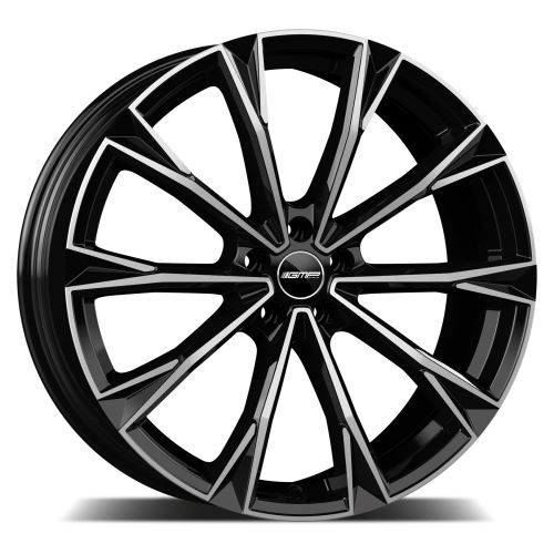 Alu disk GMP Totale 10x23, 5x112, 66.6, ET50 Black Diamond