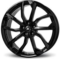 Alu disk Brock RC34 6.5x17, 5x100, 57.1, ET48 Schwarz Glanz (SG)