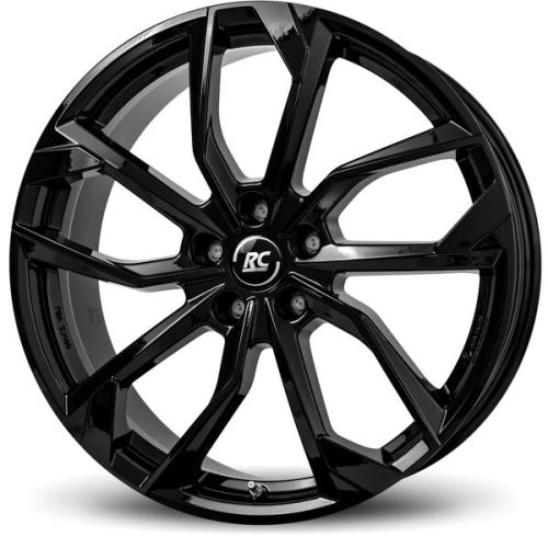 Alu disk Brock RC34 7.5x19, 5x108, 63.4, ET50.5 Schwarz Glanz (SG)