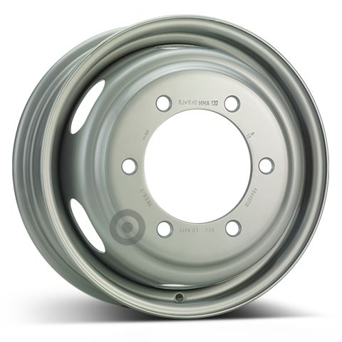 Ocelový disk Mercedes-Benz 6Jx16 6x205, 161.0, ET123