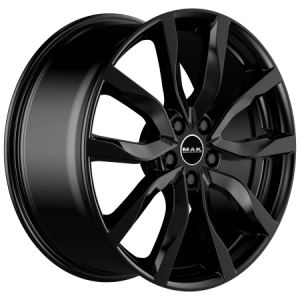 Alu disk MAK HIGHLANDS 9x21, 5x114.3, 76, ET40 GLOSS BLACK