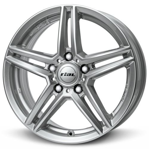 Alu disk RIAL M10 7.5x17, 5x112, 66.5, ET40 polar-silver