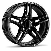 Alu disk Borbet XR 7.5x16, 5x112, 66.6, ET40 black glossy