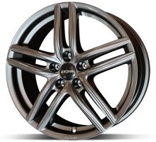 Alu disk Ronal R65 CG 7x18 4x108 ET35 šedý lesklý