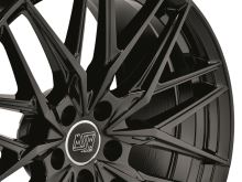 Alu disk MSW AVANTGARDE MSW 50 10.5x22, 5x112, 66.6, ET45 GLOSS BLACK (5)