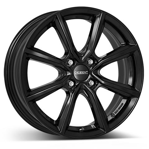 Alu disk DEZENT TN black 7x17, 4x108, 65.1, ET38