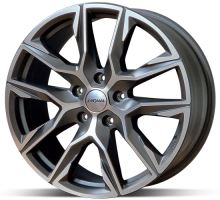 Alu disk Ronal R71 OGM FC 8,5x20 5x112 ET20,1 šedý matný leštěný