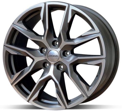 Alu disk Ronal R71 OGM FC 9,5x21 5x130 ET60 šedý matný leštěný