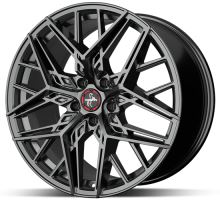 Alu disk Keskin KT25 PP 8,5x19 5x108 ET40 titanový
