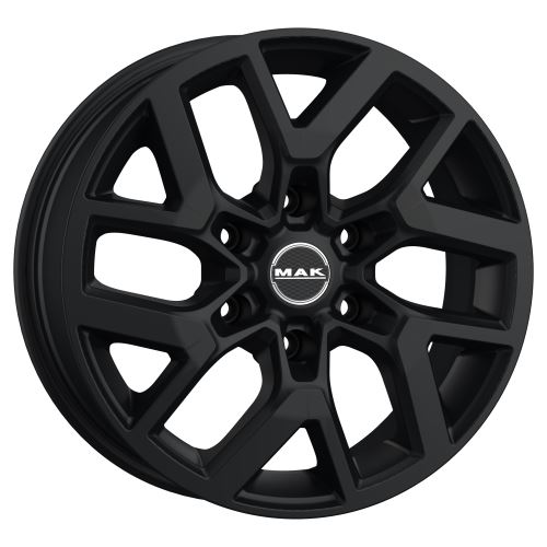 Alu disk MAK GRAVEL 7.5x17, 6x139.7, 92.3, ET48 MATT BLACK