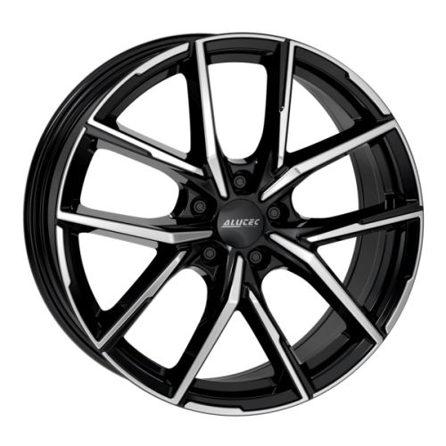 Alu disk ALUTEC Aveleno 8.0x19, 5x112, 57.1, ET48 diamant-schwarz frontpoliert