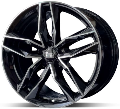 Alu disk MAM RS3 BFP 8x18 5x112 ET30 černý leštěný