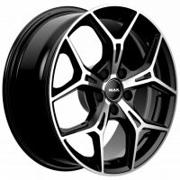 Alu disk MAK EPICA 7.5x18, 5x114.3, 64.1, ET55 BLACK MIRROR