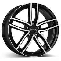 Alu disk DEZENT TR dark 9x18, 5x112, 66.6, ET58 Black/polished
