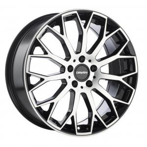 Alu disk CARMANI 22 Franz 8x19, 5x112, 66.6, ET37 black polish