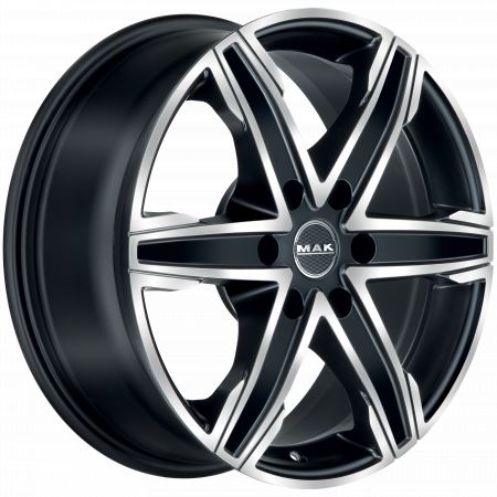 Alu disk MAK KING6 8x18, 6x139.7, 112, ET20 ICE BLACK