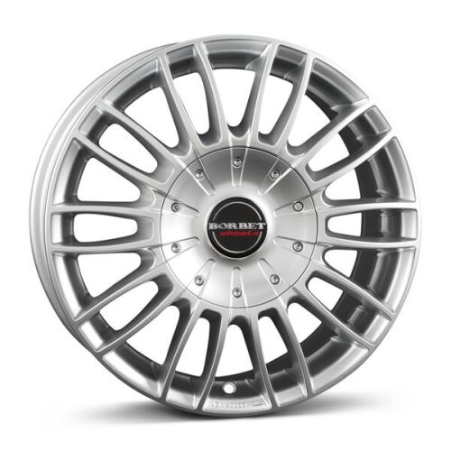 Alu disk Borbet CW3 9x20, 5x112, 66.6, ET25 sterling silver