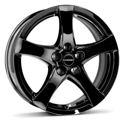 Alu disk Borbet F 6x15, 4x98, 64.0, ET35 black glossy