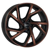 Alu disk MAK KASSEL 8x19, 5x114.3, 76, ET40 BLACK &amp; BRONZE