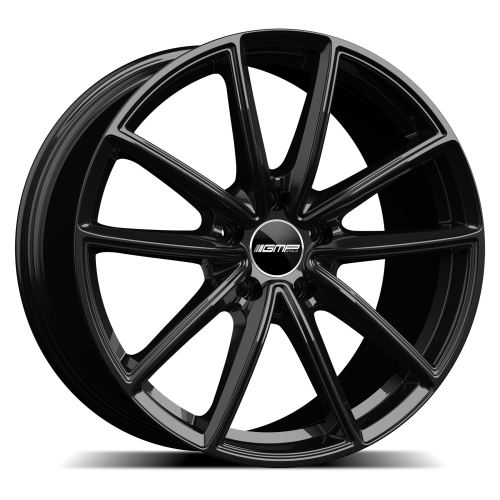 Alu disk GMP Titan 10.5x20, 5x112, 66.5, ET19 Glossy Black