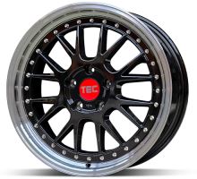 Alu disk TEC GT EVO Black 8,5x19 5x120 ET30 černý lesklý leštěný
